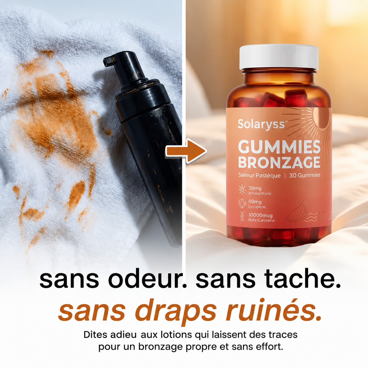 Gummies bronzage pour glow naturel 5