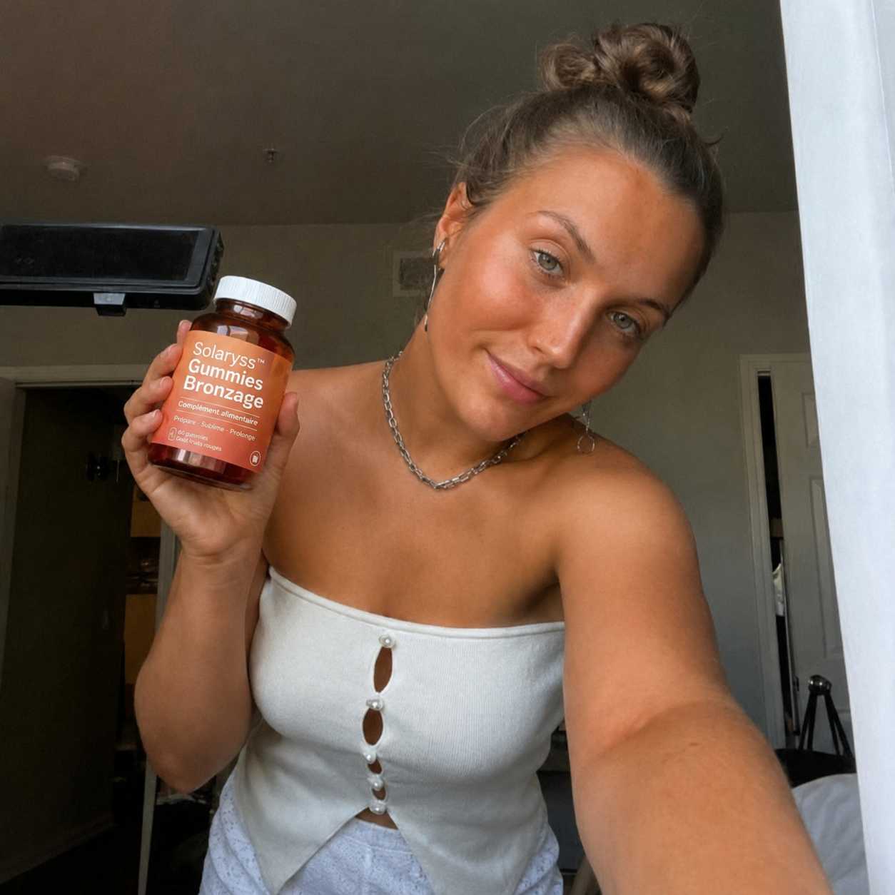 Gummies beauté bronzage naturel - Chloé, 26 ans