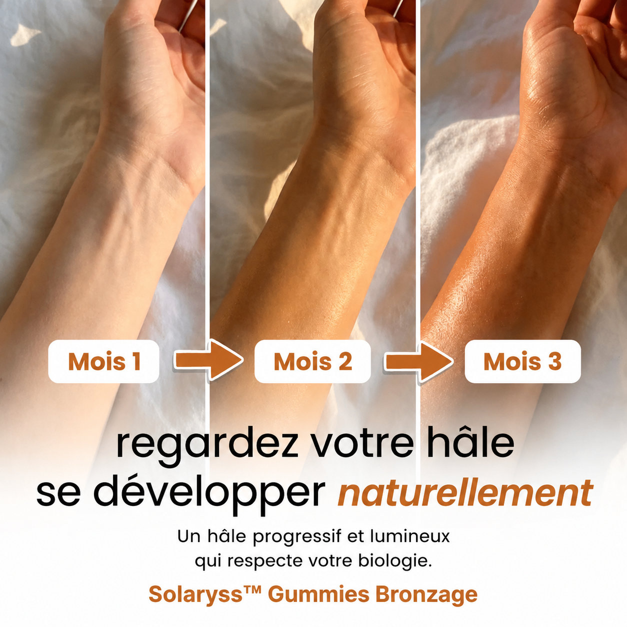 Gummies bronzage pour glow naturel 3