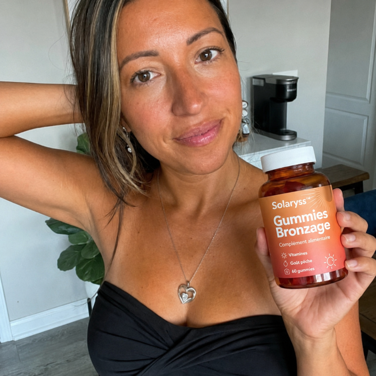 Solaryss gummies bronzage - jambes